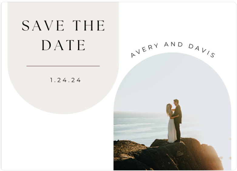 Save the date matrimonio