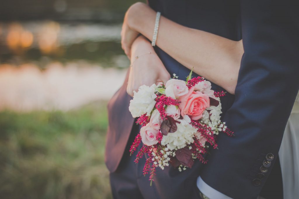 bouquet sposa colorato