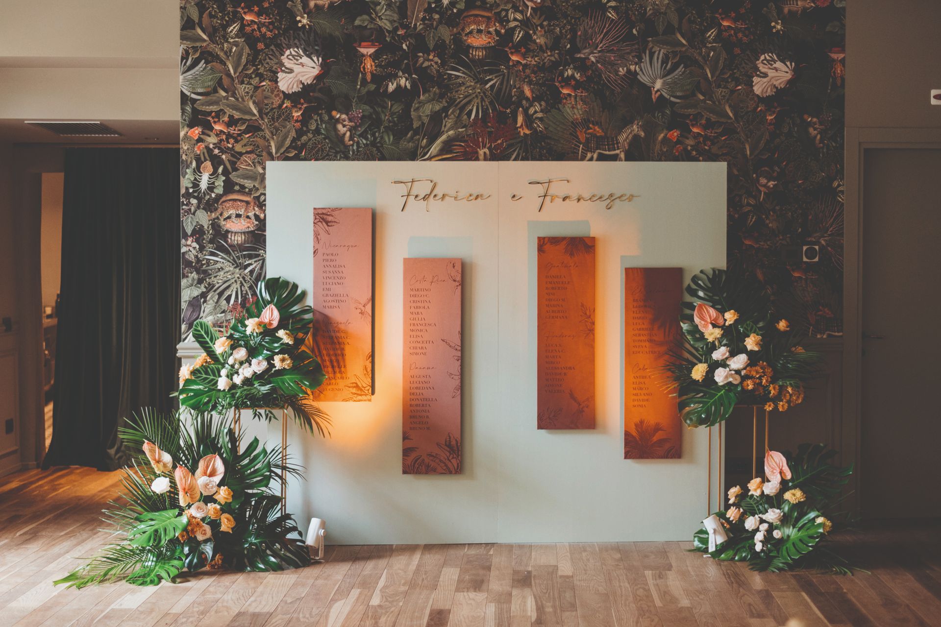 Matrimonio tema Tropicale