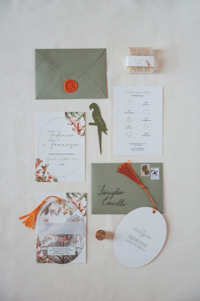 Matrimonio tema Tropicale
